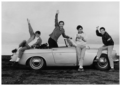 写真：1966年のザ・ワイルドワンズデビュー当時