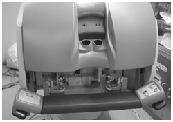 写真：操作ボックス（コンソールボックス）