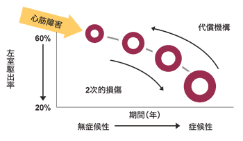図:心臓リモデリング