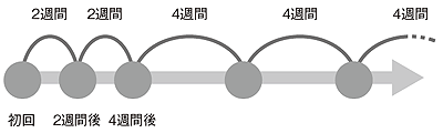 図7 フルベストラントの��与スケジュール