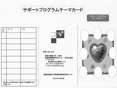 サポートプログラムテーマカード