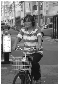 写真:訪問看護師の高沢洋子さん