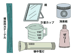 図：用意するもの