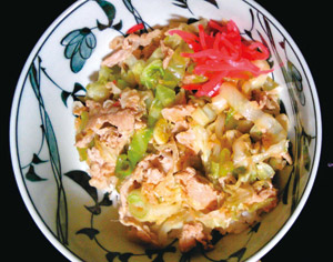 豚生姜焼き丼