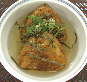 焼おにぎり茶漬け