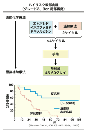 図5 ハイリスク軟部肉腫の生存率予測