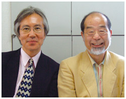 写真:中川さんと鎌田さん