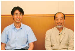 武田康久さんと鎌田さん
