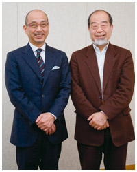 写真:渡邊昌彦さんと鎌田實さん