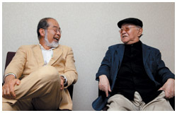 写真:早坂さんと鎌田さん