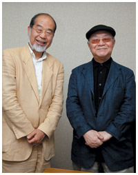 写真:早坂さんと鎌田さん