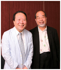 写真:藤野さんと鎌田さん