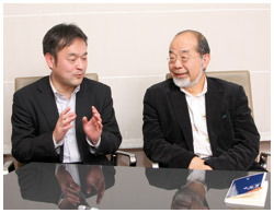 玄田有史さんと鎌田實さん
