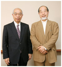 垣添忠生さんと鎌田實さん