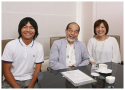 写真:松井さん、鎌田さん、鈴木さん