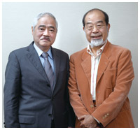 写真：岸井さんと鎌田さん