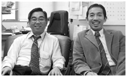 写真：水谷修紀さんと吉田寿哉さん
