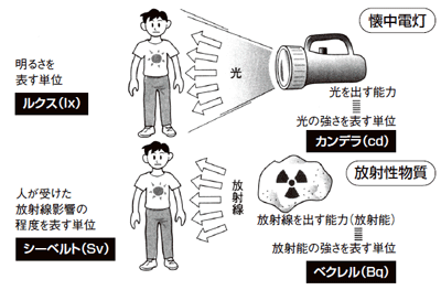 図5 放射線と放射能