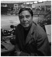 写真:フジテレビで辛口の野球解説をしていたころ