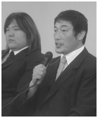 写真:株式会社プロレスリング・ノアの新体制発表会見