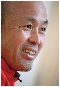 「がんになってから、走ることが純粋に楽しいんです」と話す金さん