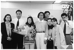 写真：神戸のアパレル会社に勤務していたころ