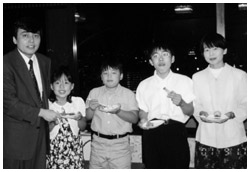 写真：恒藤さんの家族