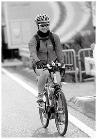 「自転車は、風を感じられるのが好き」という今利さん