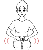 イラスト：(2)準備