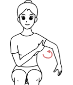イラスト：(3)準備