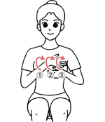 イラスト：(4)準備